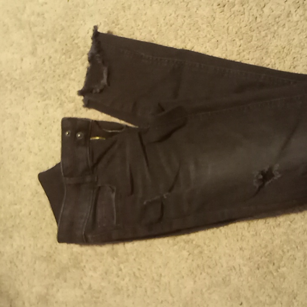 Black jeans in girls 12